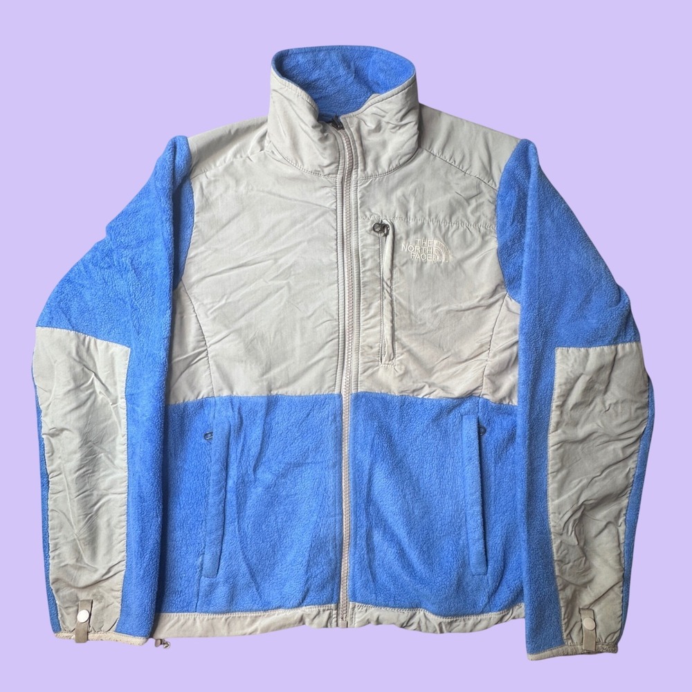The North Face Jacket Womens XS Blue Denali Polartec Fleece Full Zip Outdoor